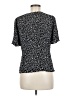 Talbots 100% Viscose Black Short Sleeve Top Size 6 - photo 2
