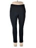 Michel Studio Solid Black Active Pants Size 18 - photo 1