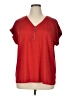 Assorted Brands Red Short Sleeve Top Size XL - photo 1
