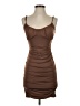 Tic : Toc Solid Brown Cocktail Dress Size S - photo 1