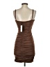Tic : Toc Solid Brown Cocktail Dress Size S - photo 2