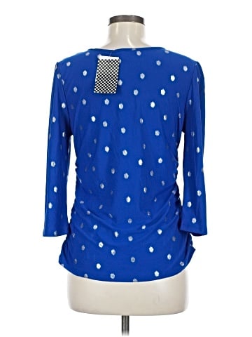 Como Black 3/4 Sleeve T-Shirt (view 2)