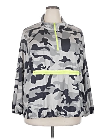 Shein Curve Windbreaker (view 1)