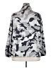Shein Curve Print Gray Windbreaker Size 20 Plus (4) - photo 2