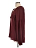 Tart 100% Polyester Burgundy Long Sleeve Blouse Size L - photo 5