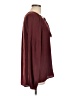 Tart 100% Polyester Burgundy Long Sleeve Blouse Size L - photo 4