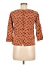 Fire Los Angeles Orange 3/4 Sleeve Top Size 8 - photo 2