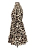 Shein Animal Print Brown Casual Dress Size XS - photo 5