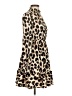 Shein Animal Print Brown Casual Dress Size XS - photo 4