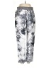 CAbi 100% Cotton Print Gray Active Pants Size S - photo 1