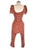 Lily Rose Hearts Brown Romper Size XS - photo 2