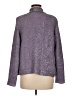 Donna Toran 100% Polyester Tweed Purple Long Sleeve Blouse Size M - photo 2