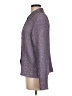 Donna Toran 100% Polyester Tweed Purple Long Sleeve Blouse Size M - photo 5