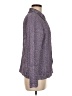 Donna Toran 100% Polyester Tweed Purple Long Sleeve Blouse Size M - photo 4