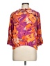 Coco + Carmen 100% Viscose Orange 3/4 Sleeve Blouse Size Lg - XL - photo 1