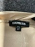 Express 100% Polyester Metallic Tan Formal Skirt Size XS - photo 3