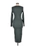 H&M Gray Casual Dress Size M - photo 2