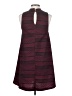 Everly Stripes Burgundy Casual Dress Size S - photo 2