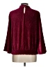 Calligraphie Burgundy 3/4 Sleeve Top Size L - photo 2