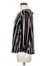 Adrianna Papell Stripes Black 3/4 Sleeve Blouse Size M - photo 5
