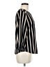 Adrianna Papell Stripes Black 3/4 Sleeve Blouse Size M - photo 4