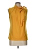 Tiffany & Grey Yellow Sleeveless Blouse Size L - photo 1