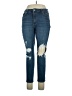 True Craft Hearts Blue Jeans Size 16w - photo 1