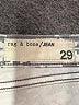 Rag & Bone/JEAN Print Silver Jeans Size 29 waist - photo 7