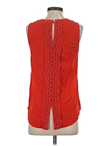 Pale Sky Sleeveless Blouse (view 2)