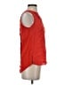 Pale Sky Red Sleeveless Blouse Size S - photo 4