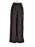 Max Mara 100% Linen Black Tan Casual Pants Size 10 - photo 1