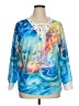 Unbranded Blue Long Sleeve Blouse Size XL - photo 1