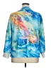 Unbranded Blue Long Sleeve Blouse Size XL - photo 2