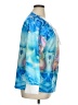 Unbranded Blue Long Sleeve Blouse Size XL - photo 4
