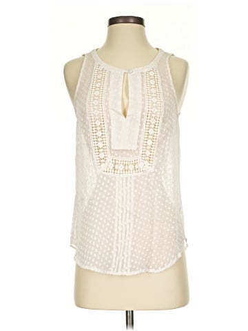 Meadow Rue Sleeveless Silk Top (view 1)
