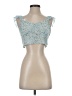 Shein 100% Polyester Blue Tank Top Size 4 - photo 1