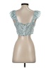 Shein 100% Polyester Blue Tank Top Size 4 - photo 2