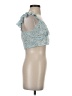 Shein 100% Polyester Blue Tank Top Size 4 - photo 4
