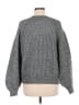 Vestique Solid Gray Pullover Sweater Size M - photo 2
