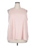 LUXE Pink Sleeveless T-Shirt Size XXL - photo 1
