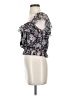 Saylor 100% Polyester Floral Black Sleeveless Blouse Size S - photo 5