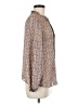 MNG 100% Polyester Brown Long Sleeve Blouse Size M - photo 4