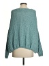 Miracle Solid Teal Pullover Sweater Size S - photo 2