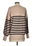 Unbranded Stripes Tan Pullover Sweater Size S - photo 2