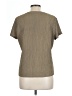 Assorted Brands Tweed Tan Short Sleeve Turtleneck Size L - photo 1