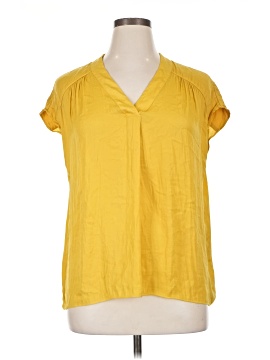 Maison D' Amelie Short Sleeve Blouse