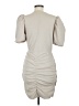 H&M Solid Tan Cocktail Dress Size M - photo 2