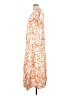 Unbranded Print Orange Casual Dress Size L - photo 5