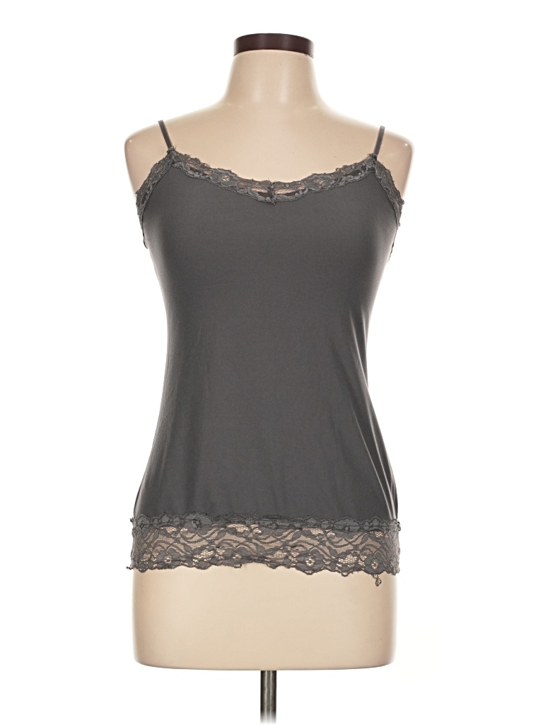 Pre-owned Rue21 Sleeveless Top Gray Sweetheart Neckline Tops