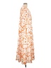 Unbranded Print Orange Casual Dress Size L - photo 4